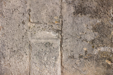 Stone block wall texture, close-up