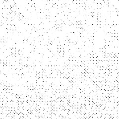 Pattern Grunge Texture Background, Abstract Dotted Vector, Old Halftone Dust Monochrome Design