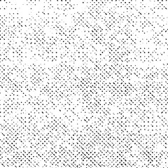 Pattern Grunge Texture Background, Black Abstract Dotted Vector, Old Halftone Dust Monochrome