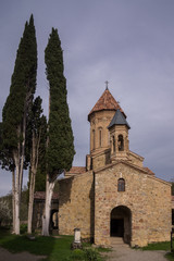 Fototapeta na wymiar chapel of medieval monastery