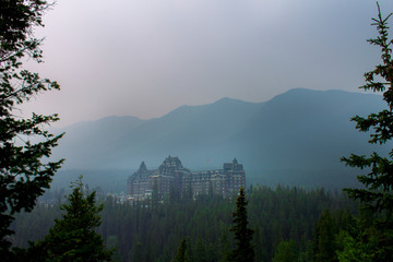 Sunrise in the mountains