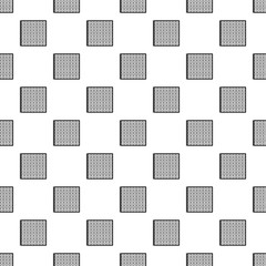 Solar battery cell pattern seamless vector repeat geometric for any web design