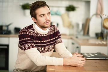 Obraz premium guy in sweater