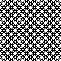 Black and white decorative element. Strong structure