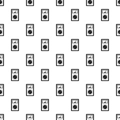 Analog multimeter pattern seamless vector repeat geometric for any web design
