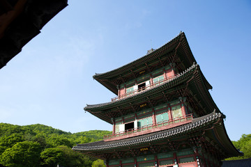 Obraz premium Botapsa Temple in Jincheon-gun, south korea.