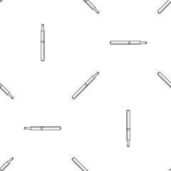Electric cigarette pattern seamless vector repeat geometric for any web design