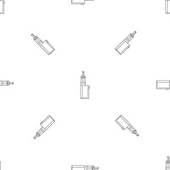 Mod box pattern seamless vector repeat geometric for any web design