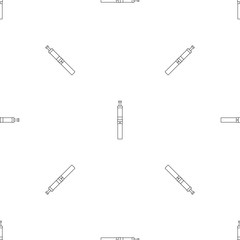 Modern vape pen pattern seamless vector repeat geometric for any web design