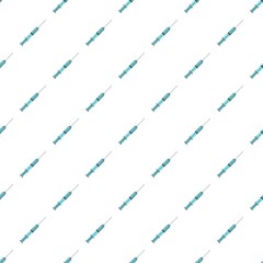 Full syringe pattern seamless vector repeat for any web design