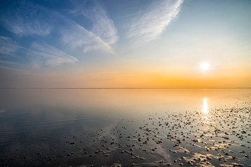 Traumhafte Lichtstimmung an der Nordsee