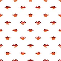 Harlequin mask pattern seamless vector repeat for any web design