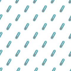 Fever thermometer pattern seamless vector repeat for any web design