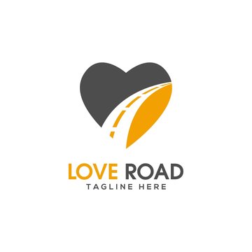 Road Logo Vector Design