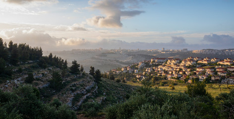 Fototapeta premium Jerozolima Golden Hour