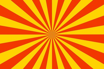 retro background with rays