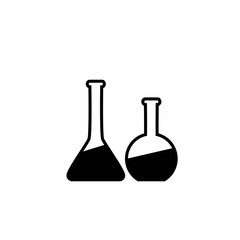 Test tube vector icon