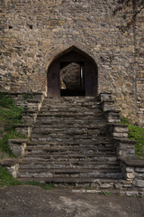 entrance stairs to ananuri church