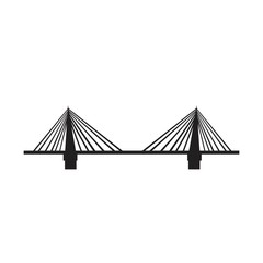 bridge icon black on white background