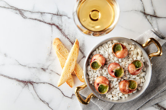 Escargot Snails With Garlic Herbs Butter