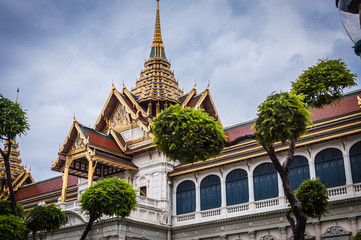 thai Grand Palace in bangkok thailand