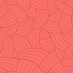 Vector abstract seamless pattern. Living coral background.