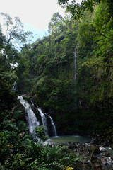 Obraz premium Hana Jungle Falls