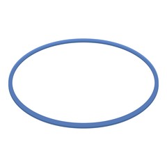 Gymnastic circle icon. Isometric of gymnastic circle vector icon for web design isolated on white background © ylivdesign