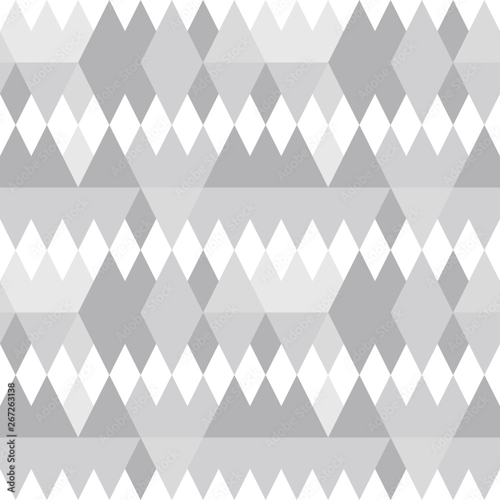 Poster ..triangles background. vector geometric seamless pattern in pastel retro colors and textured simple