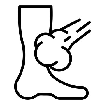 recommend clip art: Leg mite spray icon. Outline leg mite spray vector icon for web design isolated on white background