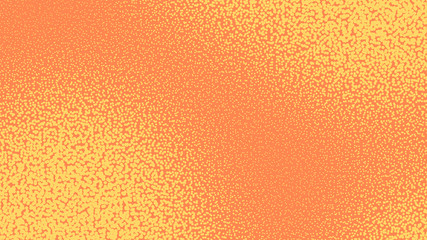 Yellow and orange pop art background