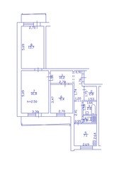 2d floor plan. Black&white floor plan. Floorplan