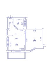 2d floor plan. Black&white floor plan. Floorplan