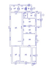 2d floor plan. Black&white floor plan. Floorplan