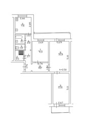 2d floor plan. Black&white floor plan. Floorplan