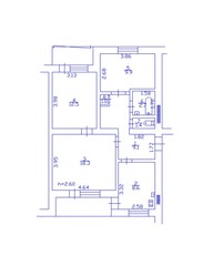 2d floor plan. Black&white floor plan. Floorplan