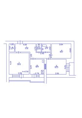2d floor plan. Black&white floor plan. Floorplan