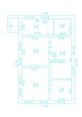 2d floor plan. Black&white floor plan. Floorplan