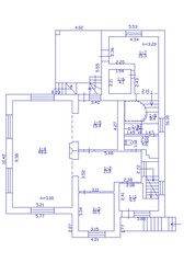 2d floor plan. Black&white floor plan. Floorplan