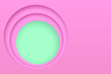 Modern Abstract Colorful Pastels Paper Art Style For All business beauty company with luxury high end look