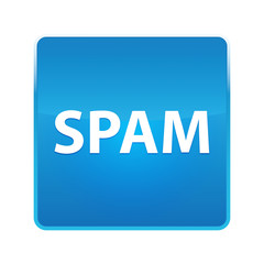 Spam shiny blue square button