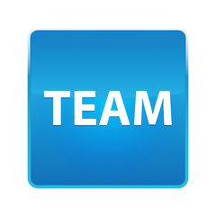 Team shiny blue square button