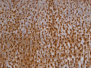 Surface of rusty metal. Rust texture, background and pattern