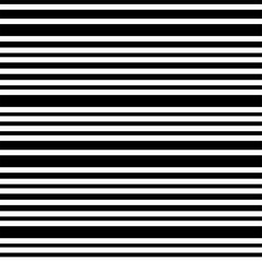 Black and white horizontal stripes abstract background