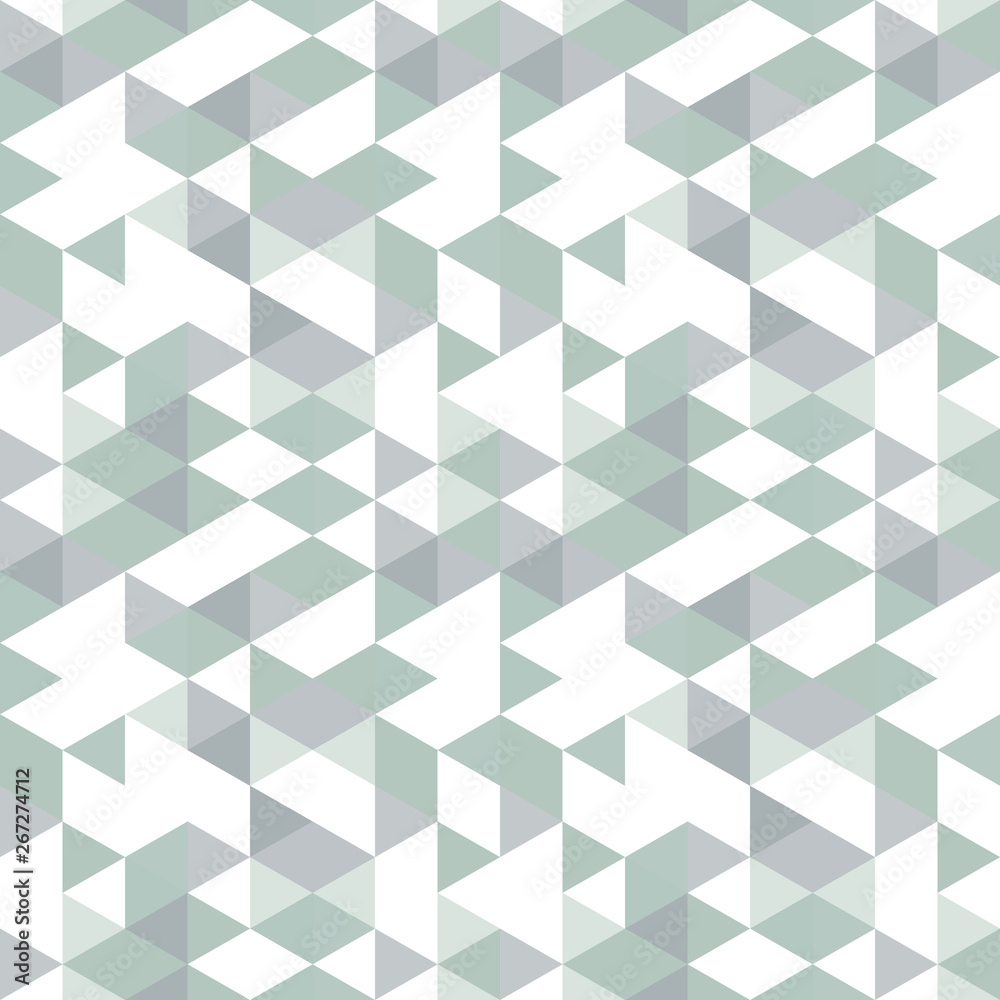 Poster triangles seamless pattern . vector geometric background.