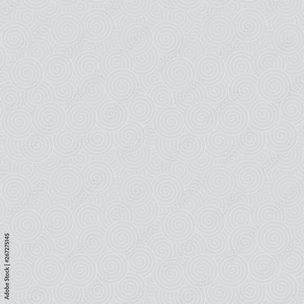 Aufkleber Abstract geometric pattern with swirls . Spiral shapes background. EPS 10 stock vector.