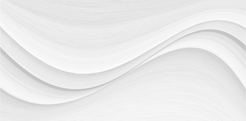 White background 3 d with elements of waves in a fantastic abstract design, the texture of the lines in a modern style for wallpaper. Light gray template for wedding ceremony or business presentation.