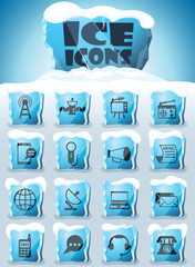 media icon set