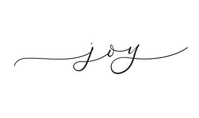 Jot greeting card. Lettering Christmas ink lettering isolated on white background. Vector illustration