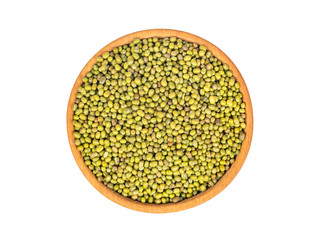 Mung beans in bowl